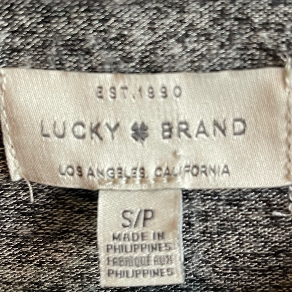 Lucky Brand Charcoal Knit Top - Picture 5 of 6
